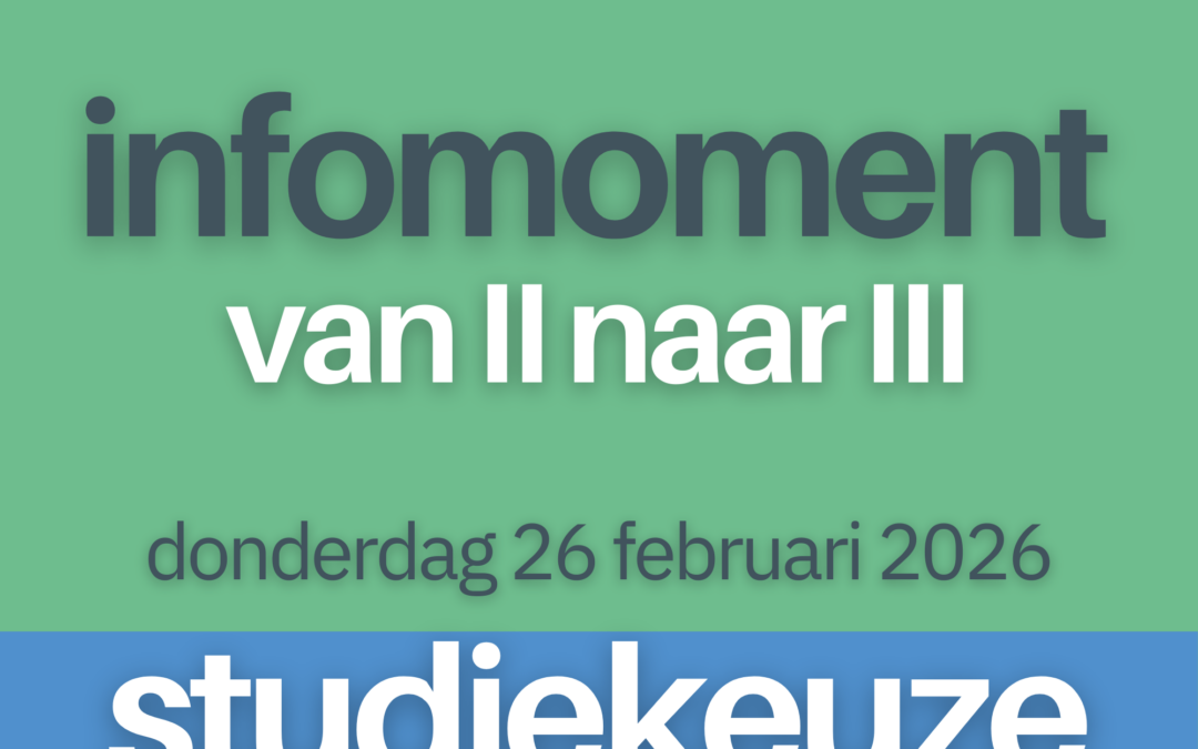 Infoavond studiekeuze van II naar III